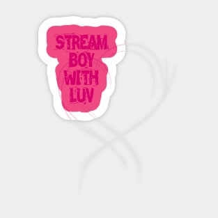 Boy with luv Sticker